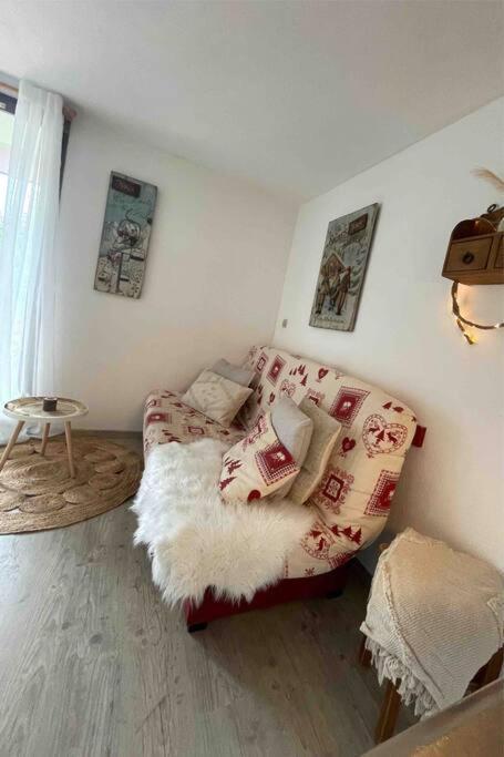 Chaleureux Studio Montagnard Avec Balcon 2303 Prémanon Extérieur photo